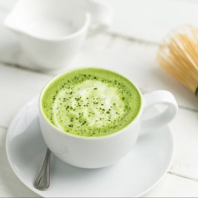 Mega Mushrooms Matcha Latte