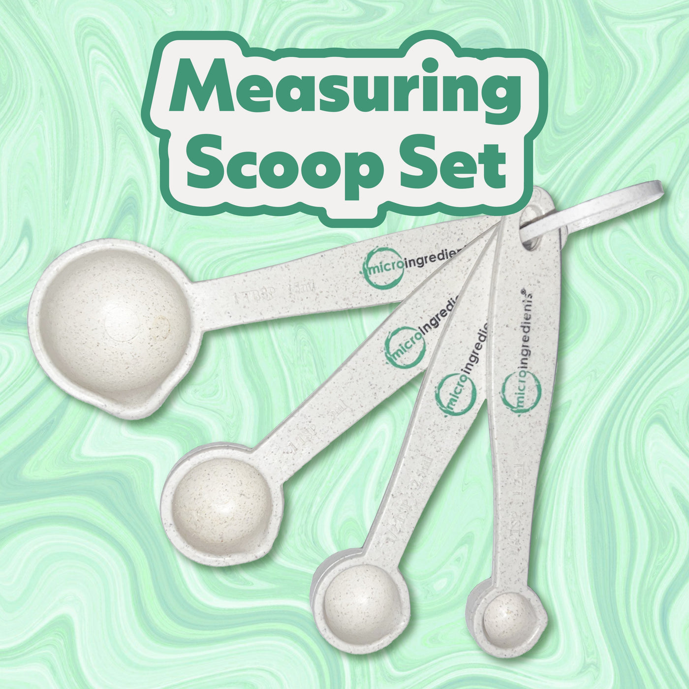 Micro Ingredients Measuring Scoop Set