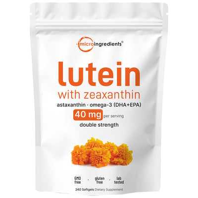 Micro Ingredients Lutein & Zeaxanthin Softgels