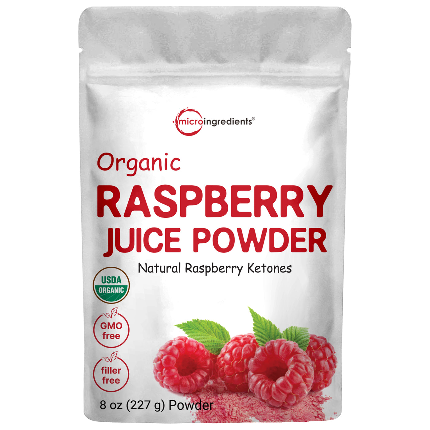 Micro Ingredients Organic Raspberry Juice Powder