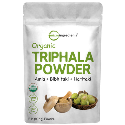 Micro Ingredients Organic Triphala Powder, 2 lb