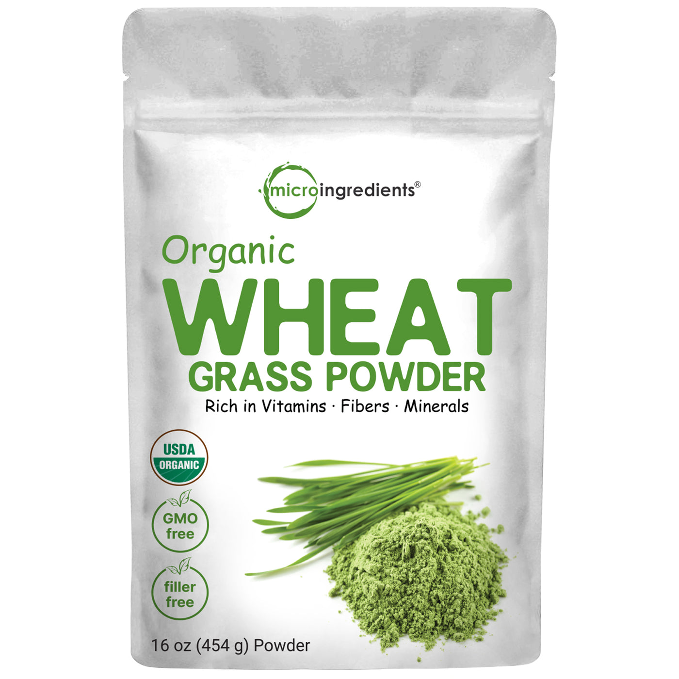 Micro Ingredients Organic Wheat Grass Powder