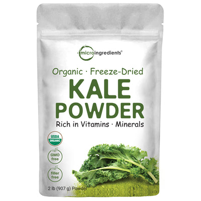 Micro Ingredients Organic Kale Powder, 2 Pounds