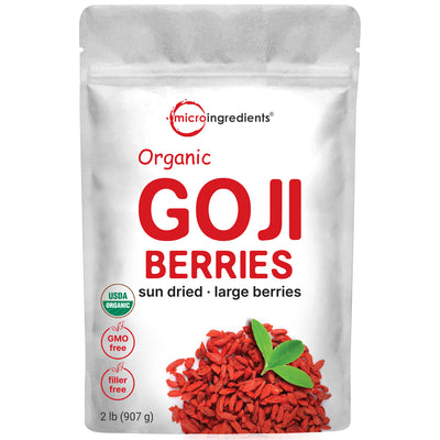 Micro Ingredients Organic Goji Berries 32 Ounce