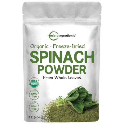 Micro Ingredients Organic Spinach Powder, 1lb