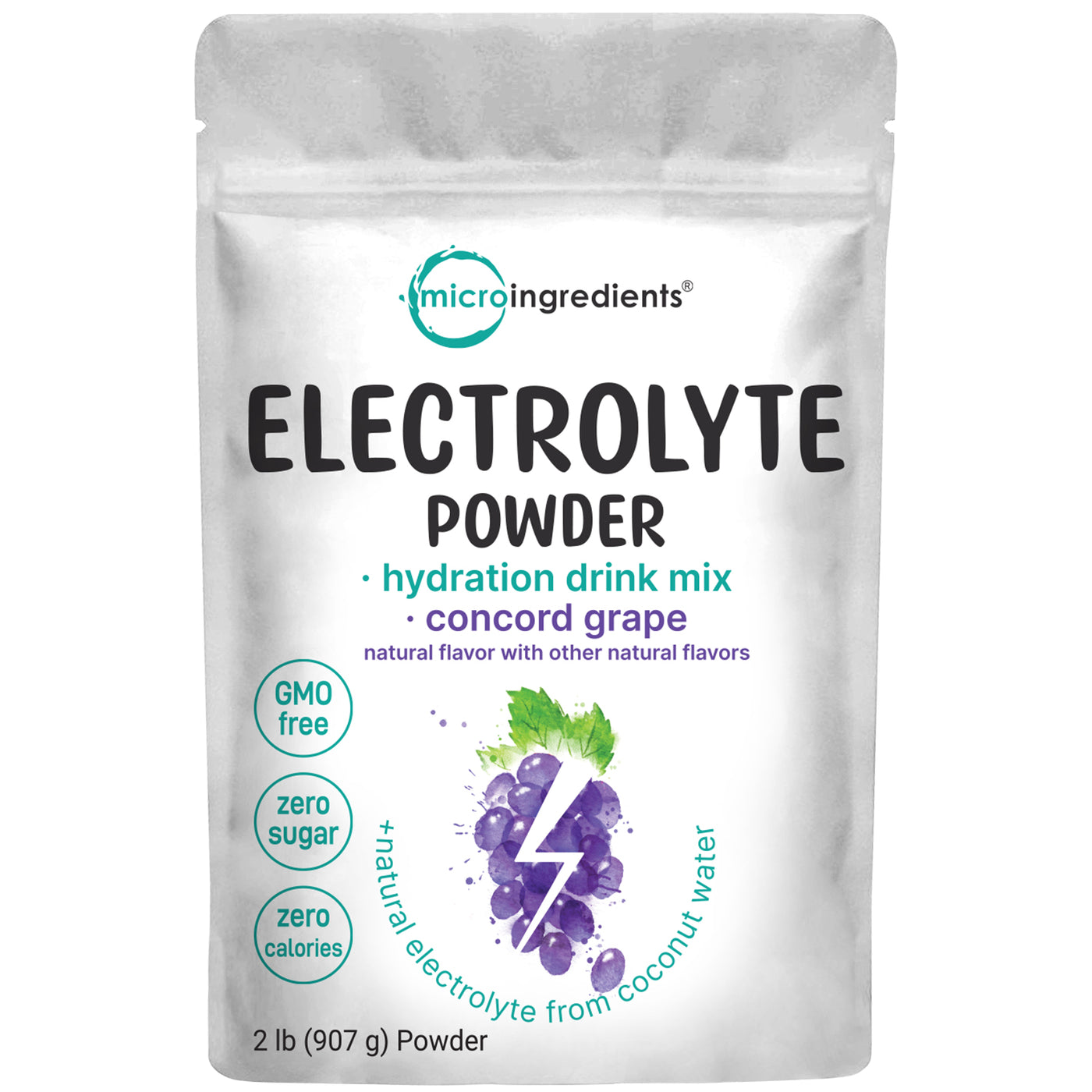 Micro Ingredients Electrolyte Hydration Drink Mix Powder, 2lb