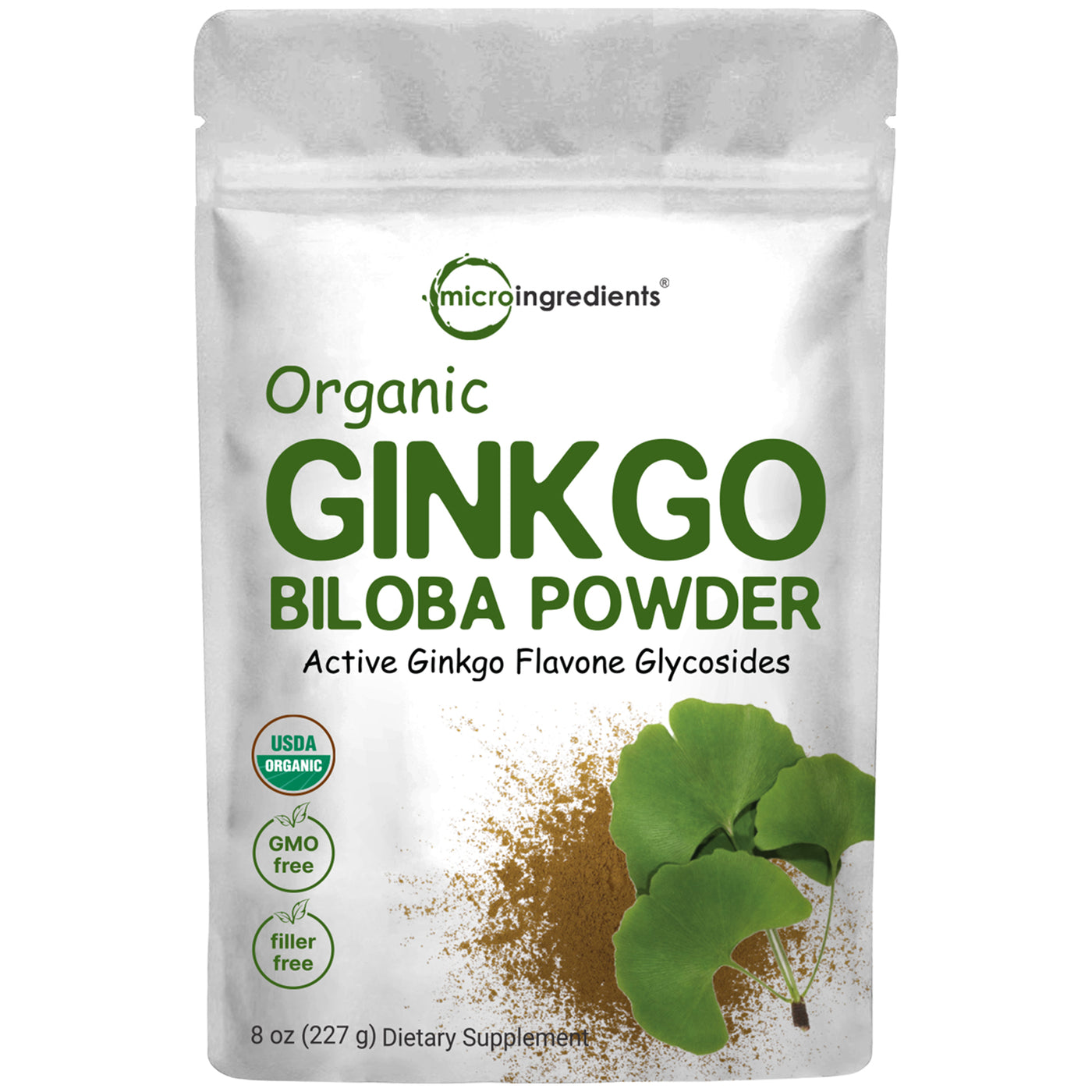 Micro Ingredients Organic Ginkgo Biloba Powder