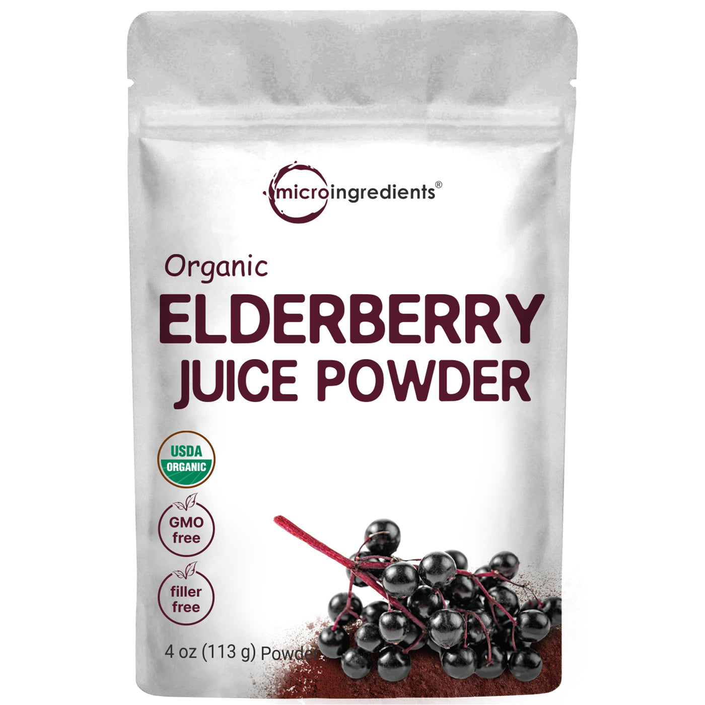 Micro Ingredients Organic Elderberry juice Powder