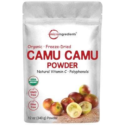 Micro Ingredients Organic Camu Camu Powder 12 Ounce