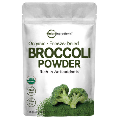 Micro Ingredients Organic Broccoli Powder, 1lb